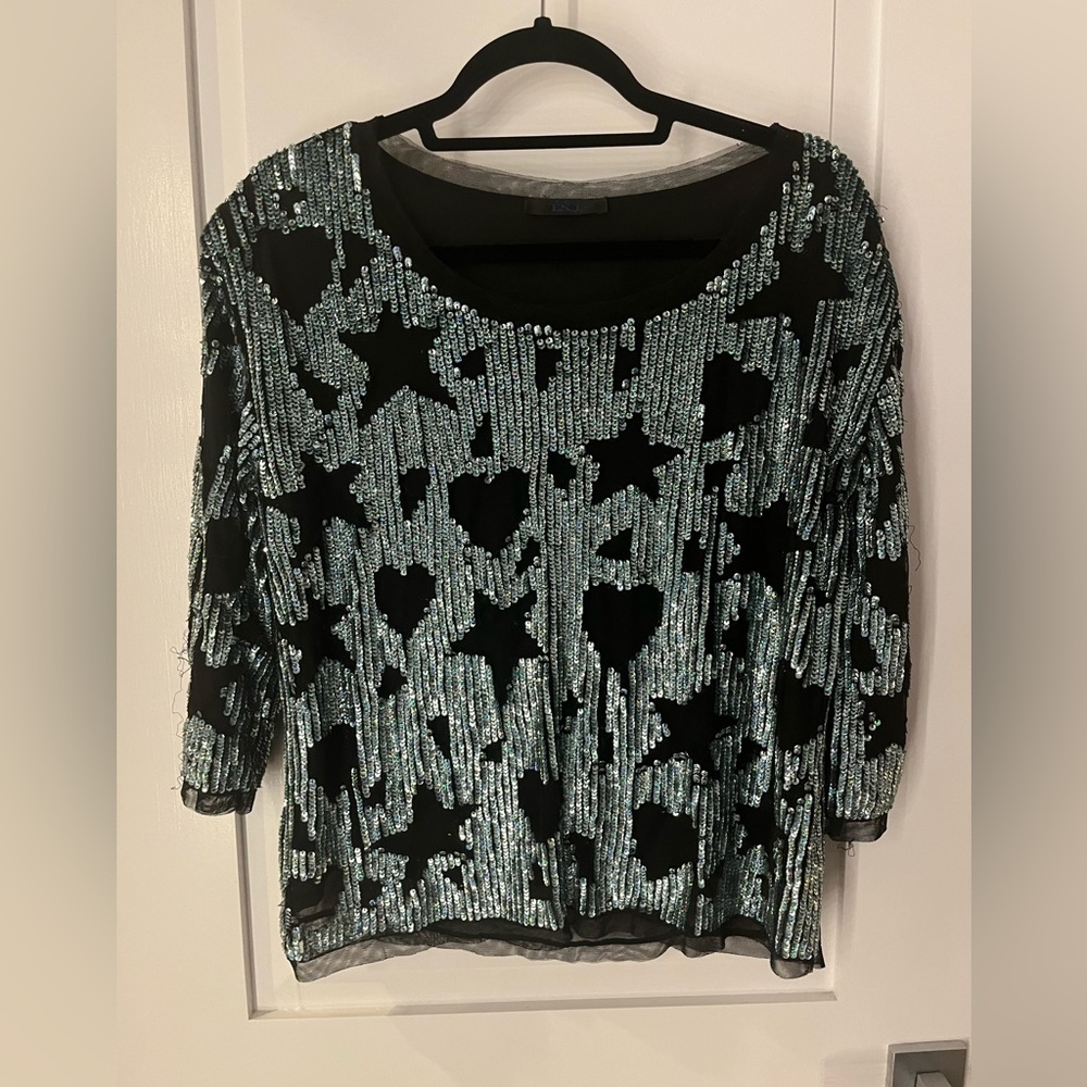 Twinset Sequin top